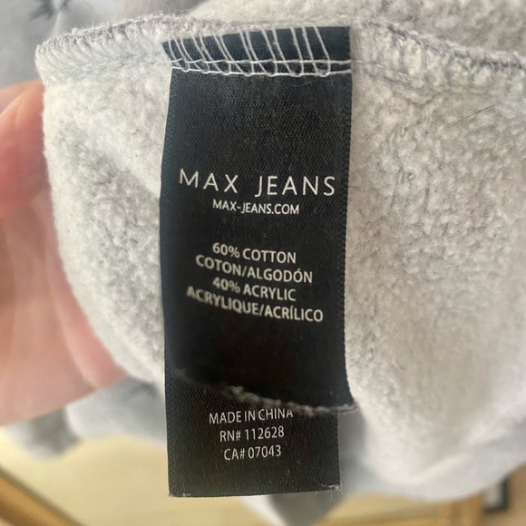 MAX JEANS Gray Casual Third Eye Sweater - Picture 6 of 6